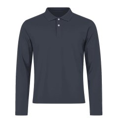 Skill Men´s Long Sleeve Performance Polo Dark Blue