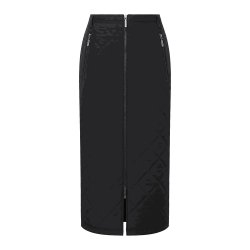 Quilt Skirt Black