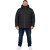 Torino Winter Jacket Men Black Plus SIze
