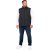 Sestri Vest Men Black Plus Size