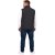Sestri Vest Men Black Plus Size