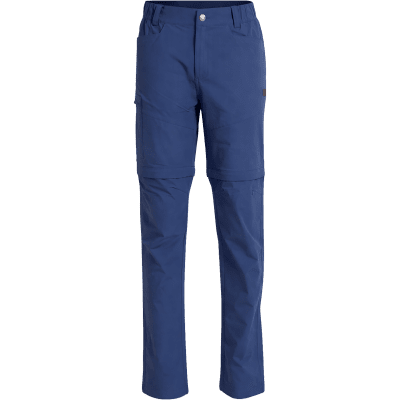 Nebraska Zip-off Pants Men Blue Plus Size