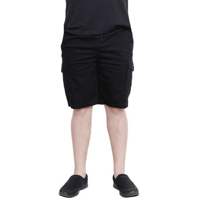 Cargo Shorts Men Black