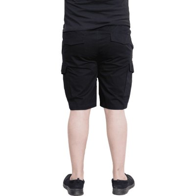 Cargo Shorts Men Black