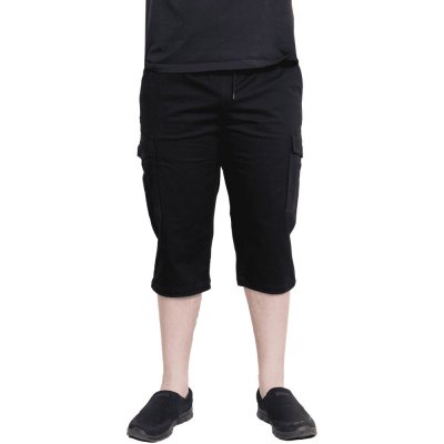 Cargo Capri Men Black