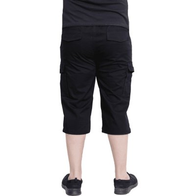 Cargo Capri Men Black