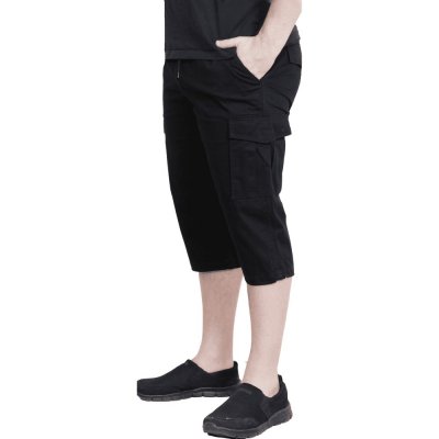 Cargo Capri Men Black