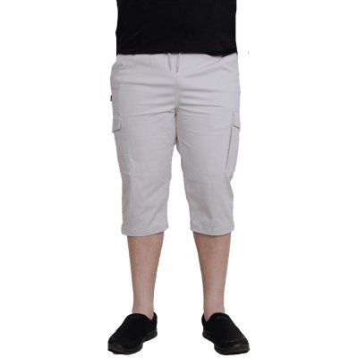 Cargo Capri Men Beige