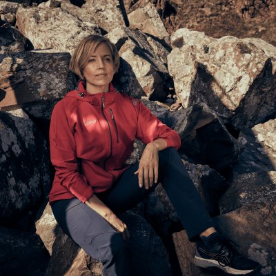 Moss Jacket Woman White