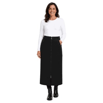 Quilt Skirt Black