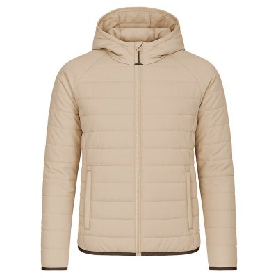 Graham Jacket Women Beige Magnet Zipper