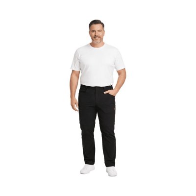 Nebraska Zip-off Pants Men Black Plus Size