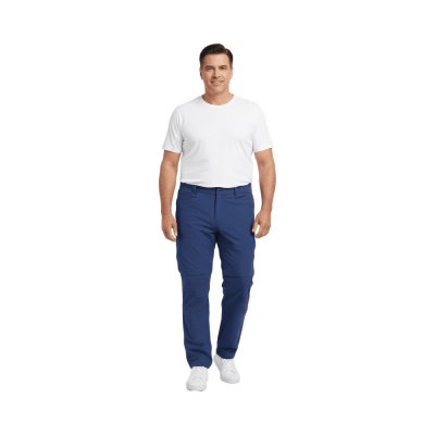 Nebraska Zip-off Pants Men Blue Plus Size