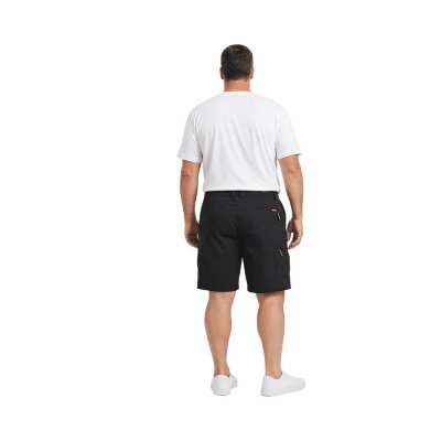 Nebraska Shorts Men Black Plus Size