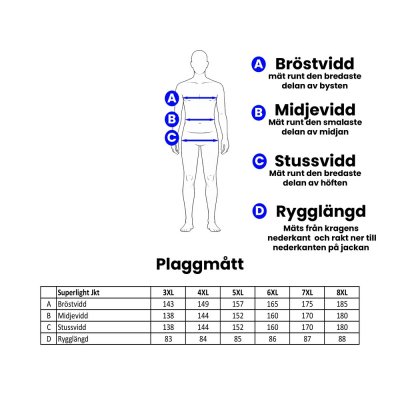 Superlight Traning Jacket Men Blue Plus Size