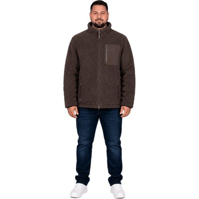 Parma Jacket Men Brown Plus Size