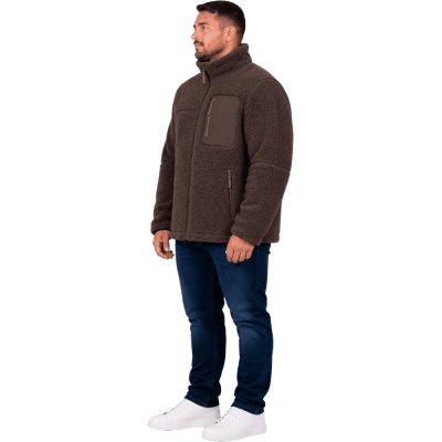 Parma Jacket Men Brown Plus Size