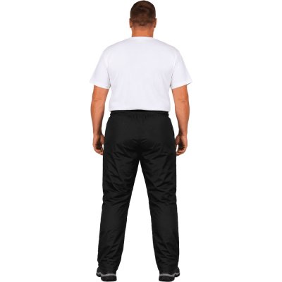 Perugia Thermal Pants Men Black Plus SIze
