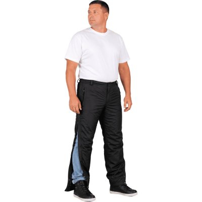 Perugia Thermal Pants Men Black Plus SIze